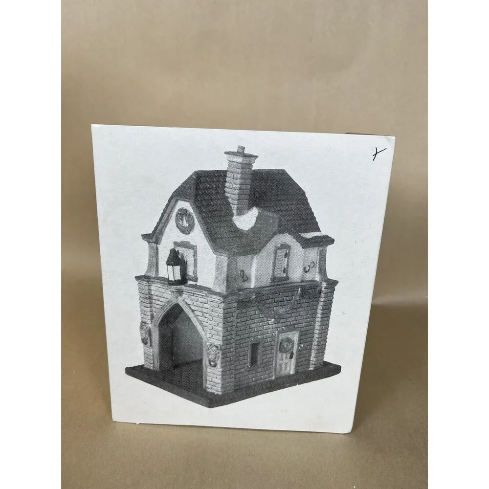Department 56 Heritage‎ Village Collection 5530-1 GATE HOUSE Handpainted 1992